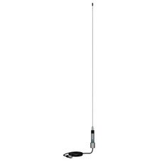 SHAKESPEARE 5250-AIS AIS ANTENNA  3' STAINLESS WHIP  3DB For Use With AIS Transceivers; Ratchet Mount; 3 Feet Length; 50 Watts; 3 dB Gain; 7 MHz With 2.0:1 VSWR; PL-259 Connector; Stainless Steel