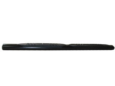 TRAILFX A1534B 4' OVAL NERF BAR BLK With Step Pads; 4 Inch Oval Straight; Powder Coated; Black; Mild Steel; With Welded End Caps; Rocker Panel Mount