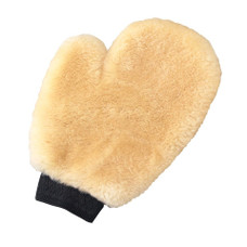 SHURHOLD IND 285 DELUXE WASH MITT Made From Genuine Lambs Wool; Shaped Thumb And Elastic Band Base Makes Comfortable And Snug Fit; For Washing Hard To Reach Areas/ Bow Rails/ Hardtop Supports