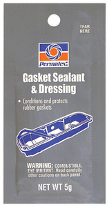 PERMTX-LOCKT 09974 GASKET SEALANT & DRESSING Squeeze Tube; 5 Gram; Case Of 24