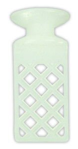 JR PRODUCTS 81065 TA LG SEW-IN CURT CARRIER Use With Type A Window Curtain Track; Large Sew-In Type; White