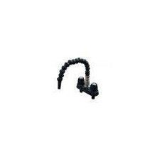 EMPIRE FAUCE CRD-QDFLX-BLK 4' EMPIRE RV QUICK DISCONNECT BLACK Faucet Type With Hot/ Cold Outlet/ Quick Connect Valve And Flex Spout; 4 Inch Quick Disconnect Valve; Knob Handle; Black; Plastic With Metal Quick Connect Fitting; With Retail Packaging