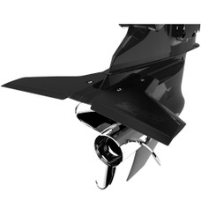 SAVIOR PROD SR2-1 CLASSIC 2 HYDROFOIL SENIOR BLACK For Use With 40 Horsepower To 300 Horsepower Outboard And Sterndrive Engines; Average Lift Level 1; 4 Drilled Holes Installation; Black; Single