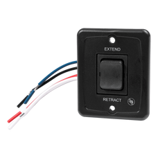 LIPPERT COMP 285500 AWNING - SWITCHES For Solera Power Awnings; Black