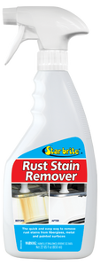 STAR BRITE 089222P RUST STAIN REMOVER 22 OZ. For Removing Rust Stains From Boat/ RV's And Exterior Wall Of Homes; 22 Ounce Spray Bottle; With English Language Package