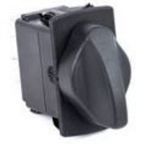 SIERRAMARINE RS20010 ROTARY SWITCH  CONTURA  RED Rotary Switch; Non-Illuminated; Black; Off-On Position