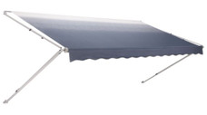 DOMETIC B3314989NS.416 R/F UNIV POL SND STNE 16' Universal For Patio Awnings; 16 Foot Length x 8 Foot Extension; Sandstone; Vinyl; Polar White Vinyl Weathershield; One Piece Fabric