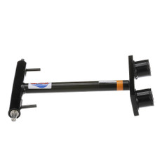 ATTWOOD MARI 10107 LOCK-N-STOW 200HP & UP For Mercury 200 OptiMax/ 255 OptiMax/ 225HP EFI And 250HP EFI Engines; Powder Coated; Black; Steel; Single