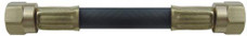 AP PRODUCTS MER613-96 96' X 3/8' LP HOSE 3/8 Inch Inside Diameter High Pressure Hose; 3/8 Inch Female Flare Swivel x 3/8 Inch Female Flare Swivel; With Thermal Protection; 96 Inch Length; Thermoplastic And Brass
