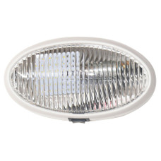 VALTERRA LLC DG52730VP LED OVAL PORCHLIGHT SW Oval/ 6 Inch Length x 2 Inch Width x 3/5 Inch Thick; Clear; With On/Off Switch