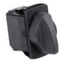 SIERRAMARINE RS20030 ROTARY SWITCH  CONTURA  RED Rotary Switch; Non-Illuminated; Black; On-Off-On Position