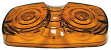 PETERSON MFG V138-15A REPLACEMENT LENS AMBER Replacement Lens Fits 138A/ B/ C/ G/ R And 139A/ R; Amber