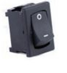 SIERRAMARINE RK40820 ROCKER SWITCH  COMPACT ROCKER SPST 12 Amp At 125 Volt AC/ 10 Amp At 250 Volt AC; Rocker Switch; Rectangular; Black; Single Pole Single Throw (SPST)
