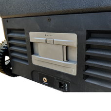 FURRION LLC TWW55 EVERCHILL 12V REFER  55 QT COOLER W Single Compartment; Portable; 22.4 Inch Height x 23.62 Inch Width x 15-3/4 Inch Depth; 1.9 Cubic Feet; 12 Volt; Direct Current; Dual Zone Temperature Control; Gray