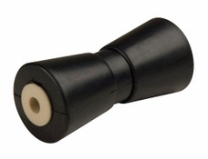 C.E. SMITH 29502 8' KEEL ROLLER Keel; 3-3/8 Inch Outside Diameter x 7-7/8 Inch Length; Black; Natural Rubber; With 5/8 Inch Shaft; Single