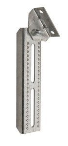 C.E. SMITH 10001G 10' BOLSTER BRACKET Flat Bunk Mount; 11 Inch Length x 3-3/4 Inch Slot; Galvanized; Steel; Single