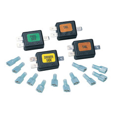 HUSKY TOWING 13189 TAIL LIGHT CONV HUSKY Vehicle Towing Vehicle Isolating Kit; Permanently Installs On Towed Vehicle Near Taillights; Includes Converter And Isolators