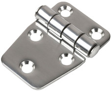 SEA DOG 201510-1 SS DOOR HINGE 1-1/2' X 2-1/8' Short Side Hinge; 2-1/8 Inch Length x 1-1/2 Inch Width; 304 Stainless Steel; Single