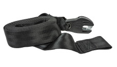 IMMI F17741 WINCH STRAP WITH LATCH-LOK  2' X 20 For Boat Pulling Winch; 20 Foot Length x 2 Inch Width; 1333 Pound Load Capacity; 4000 Pound Break Strength; Polyester Webbing; Steel Latch Lock On One End And Loop Mount On Opposite End