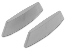 SAVIOR PROD TE-3 STINGRAY TORQUE EQUALIZERS GRAY Designed To Reduce Propeller Induced Torque Steer; For StingRay Classic/ JR/ Classic SR Hydrofoil Models; Gray; With Mounting Hardware; Set Of 2