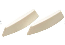 SAVIOR PROD TE-2 STINGRAY TORQUE EQUALIZERS WHITE Designed To Reduce Propeller Induced Torque Steer; For StingRay Classic/ JR/ Classic SR Hydrofoil Models; White; With Mounting Hardware; Set Of 2