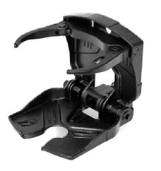 RAILBLAZA 02-4013-11 CUPCLAM (BLACK) Horizontal/ Vertical Mount; For Mugs/ Bottles/ Wine Glasses; Adjustable And Foldable; Black