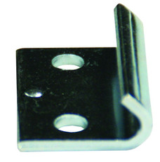 JR PRODUCTS 10835 FLD DN CMPER CATCH  ZINC Replacement Catch To Use With Latch To Secure Your Pop Up Camper During Storage Or Travel; Zinc Plated; Steel; With Mounting Screws; Without Latch; Set Of 2 Catches
