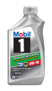 MOBIL 124321 MOBIL 1   0W-16* SAE 0W-16; Synthetic; Single