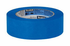 3M 09168 3M PART Used For Masking Painting/ Paint Preparation; Acrylic Adhesive; 1.88 Inch Width x 60 Yards Length; Blue; Polyethylene Film Backing; Single