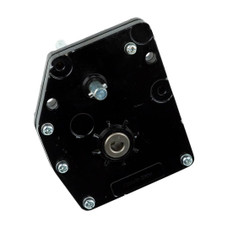 LIPPERT COMP 179015 ALUMINUM LG GEAR BOX For Use With Lippert Fifth Wheel Landing Gears; Black; Steel