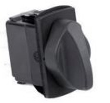 SIERRAMARINE RS20040 ROTARY SWITCH  CONTURA Rotary Switch; Non-Illuminated; Black; On-On-On Position