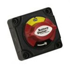 WIRTHCO 20387 300A DISCONNECT SWITCH For Use With Single 12 Volt Battery; 2 Position Rotary Switch; 300 Amps; With Four Mounting Holes