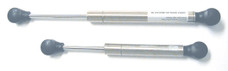 SIERRAMARINE GSS62820 GAS SPRING STAINLESS Gas; 12 Inch Compressed Length; 20 Inch Extended Length; Stainless Steel; Rated For 90 Pound; Single; For Marine Applications