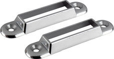SEA DOG 327415-1 DIE CAST ZINC BOW SOCKET For Fresh Water Use; Deck Mount Chrome Plated Zinc; Refer Document Section for Size Information