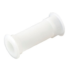 SEA DOG 520320-1 HDPE DRAIN TUBE Use With Snap Handle And T-Handle Drain Plugs; Flanged 90 Degree On One End; Motor Well/ Livewell/ Baitwell Mount; 1-1/4 Inch Outside Diameter; 2-1/2 Inch Length; HDPE/ ABS; White; Single