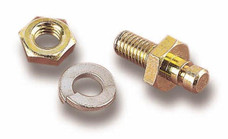 HOLLEY 20-37 20-37 BRACKET Ball Stud; 7/32 Inch Diameter; Single; With Nut and Washer