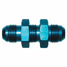 SPEEDFX 560432BK -4AN BLK ST BULKHEAD FLARE Straight; Bulkhead Flare; -4AN; Anodized; Black; Aluminum; Single