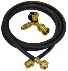 AP PRODUCTS MER471 FLOW-LONGER-PLUS PROPANE Black Hose; Thermoplastic And Brass