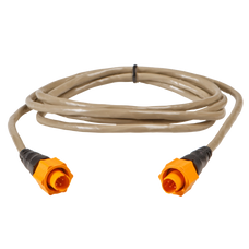 LOWRANCE 000-0127-37 ETHERNET CABLE W/YELLOW PLUGS 50' Fits Navico Systems And NEP-1 Or NEP-2 Expansion Port; 5-Pin Connector; 50 Feet Length; With 5-Pin Yellow Plugs