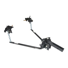 HUSKY TOWING 31421 400-600# WDH RD BAR Round Bar; 400 to 600 Pound Tongue Weight; 6000 Pound Gross Trailer Weight; Includes 10 Inch Shank; Without Ball