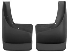 HUSKYLINER 57211 M.G.SIERRA W/FLR RR 99-06 Direct-Fit; Set of 2; Contoured; Without Logo; Black; Thermoplastic; Screw On