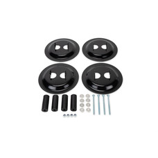 CAMCO 57883 STABILIZER BASE PAD (4 EA For Use With Cross-Frame or T-Type Stabilizing Jacks; Steel; Set Of 4; With Installation Hardware and Anti-Rattle Rubber Grommet