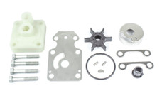 SIERRAMARINE 18-3479 WATER PUMP REPAIR KIT WITH HOUSING OE Replacement; With Water Pump Housing/ Impeller/ Impeller Plate/ Impeller Key/ Cup Insert/ Plates/ Water Seal Damper/ Bolts/ O-Ring/ Dowel/ Pin; Fits Yamaha 2006 To 2008 F15C And F20 Engines