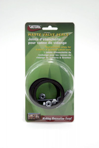 VALTERRA LLC T1002-7VP VALVE SEALS 2' 2/CD Replacement For Valterra Old Style Sewer Waste Valves; 2 Inch; With Seal and Hardware; Set of 2; With Retail Package
