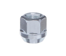 DEXTER AXLE 006-165-00 NUT CONE 60 DEG 9/16-18 GR 5 CHROME 9/16 Inch-18 Thread Size; 60 Degree Conical; Chrome Plated Finish; Single