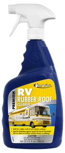STAR BRITE 075832 RUBBER ROOF CLNR 32 OZ SP Use To Deep Clean and Condition RV Rubber Roof; 32 Ounce Trigger Spray; Single; With US Label