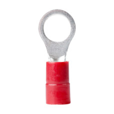 ANCOR 230236 CONNECTOR #8 3/8' RING NYLON 2 PACK 3/8 Inch Ring Terminal; 8 Gauge Wire; Tinned Copper Connector/ Nylon Insulation; Pack Of 2