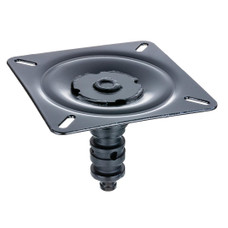 ATTWOOD MARI SP-19000 SNAP LOCK SEAT MOUNT 1.77 For Use With 1.77 Inch Diameter Posts; 3 Degree Tilt Angle; E-Coated; Black; Steel; ABYC Code - AN; Without Handle; Aftermarket Packaging