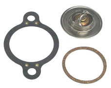 SIERRAMARINE 18-3648 THERMOSTAT KIT Temperature: 160 Degree Fahrenheit; With Thermostat Housing Gasket/ Thermostat Gasket; Fits Mercruiser Stern Drive Engines