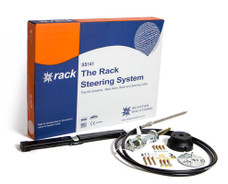 SEASTAR SS14116 STEERING KIT  BACK MOUNT RACK  SING Rear Mount; Rack And Pinion Mechanical Steering; Fits Single-Station Boats Only; With 16 Foot Length Steering Cable/ 90 Degree Bezel/ Mounting Hardware